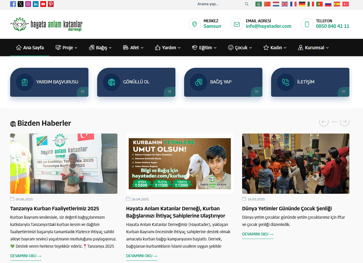 Hayata Anlam Katanlar Derneği